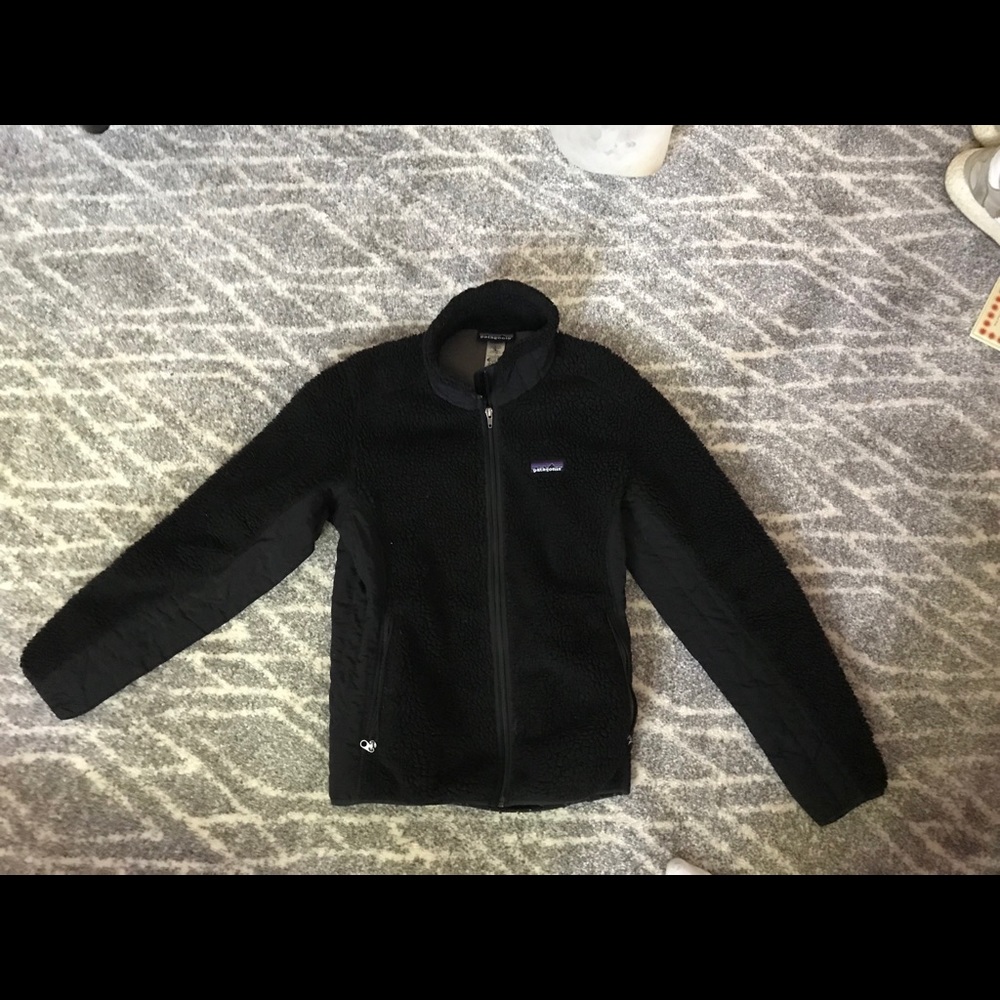 Black Patagonia Retro X jacket